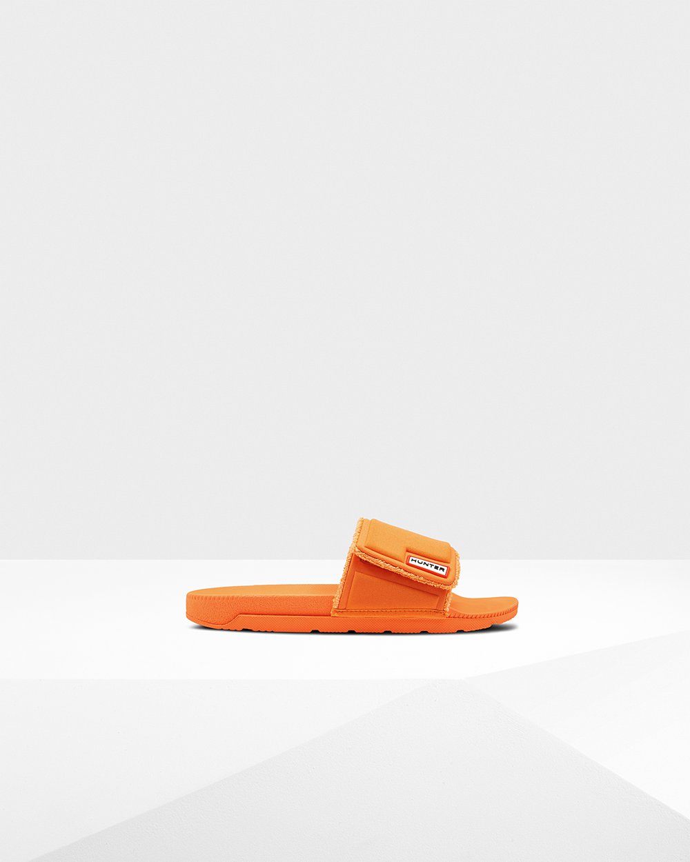 Hunter Original Adjustable Slides - Online Shop Womens Orange - GTIHVA285